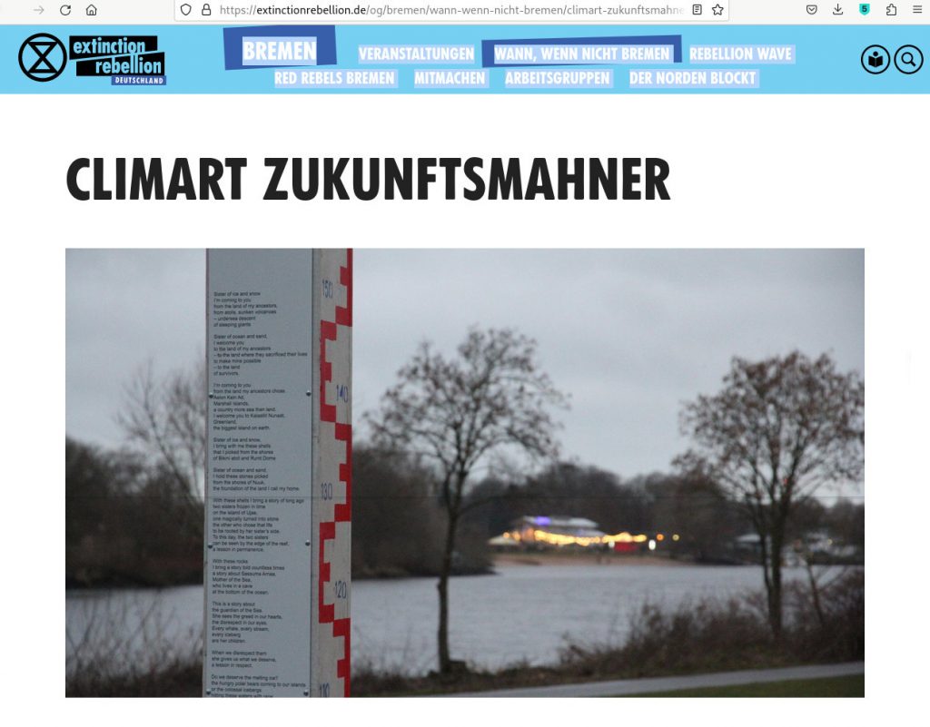 Climart Pegelstangsanzeiger 1 2021